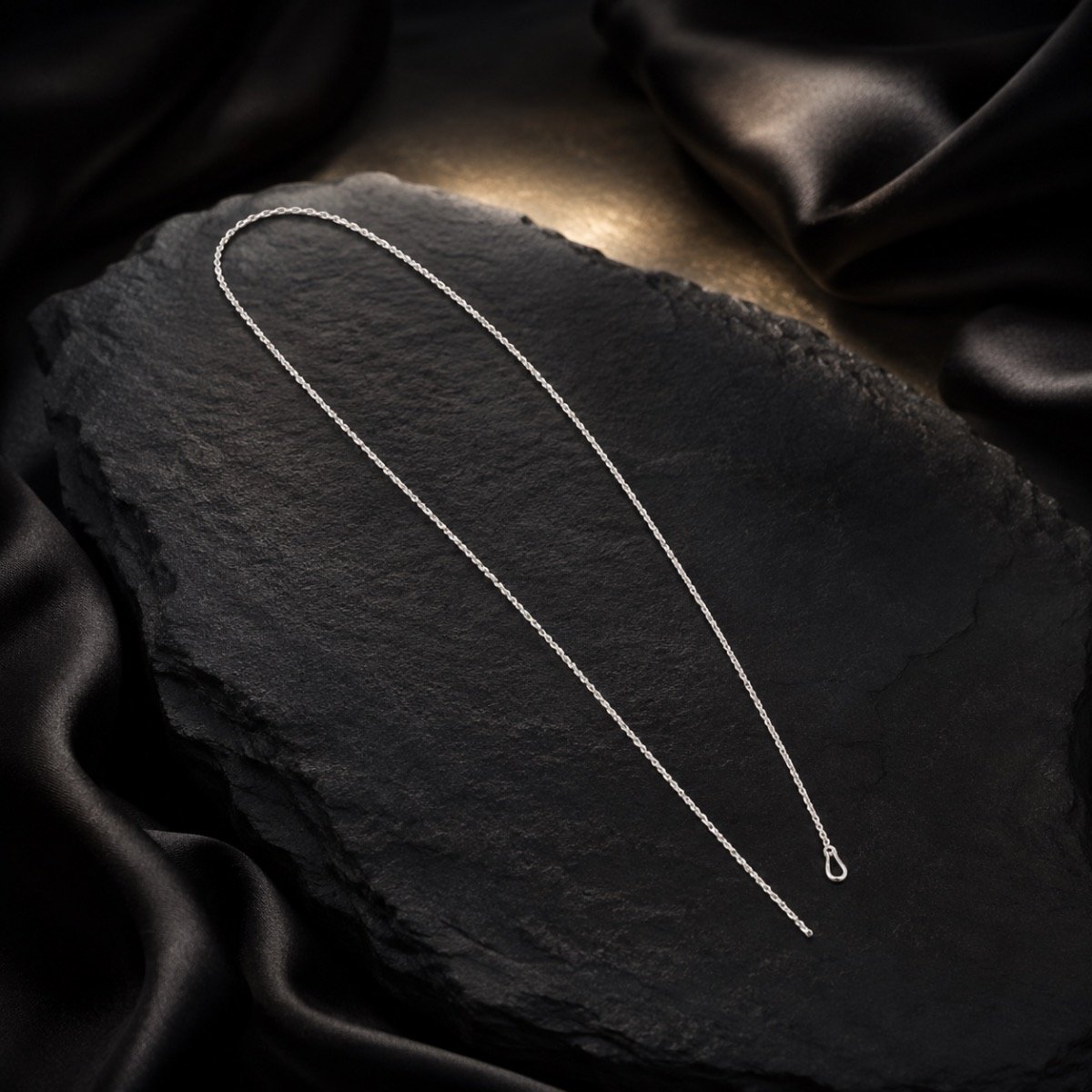 Delicate Rope Silver Chain — 925 sterling silver